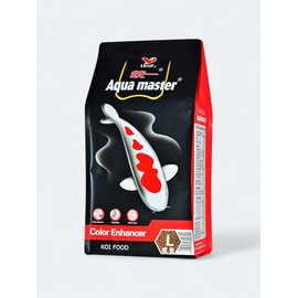 Aqua Master Koi Color Enhancer Food Large Pellet, 11-Pound