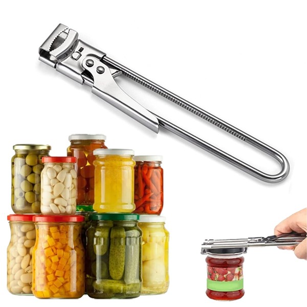 sylbx Opener Adjustable Multifunctional Can Opener Made of Stainless Steel