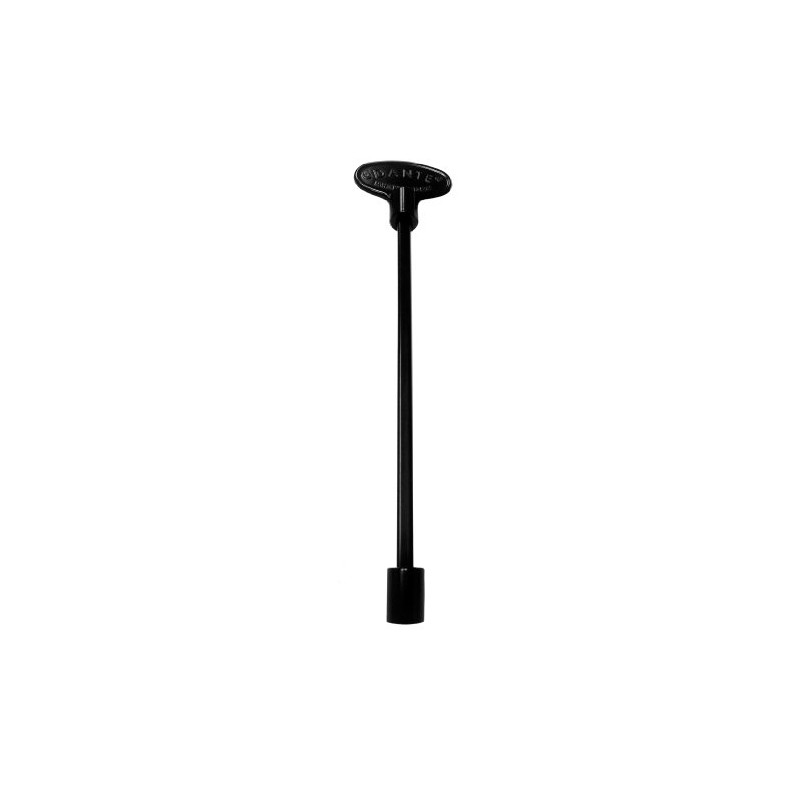 Dante Products Universal Gas Valve Key, 8-Inch, Flat Black