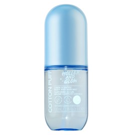 Holler And Glow Mood Boosting Cotton Puff Body & Hair Mist, Body Spray, Teen Girls Spritz, Long Lasting, Linen, Fresh Scented, Water Based Fragrance For Tweens, Clean & Gentle Formula, 3.38 Fl Oz