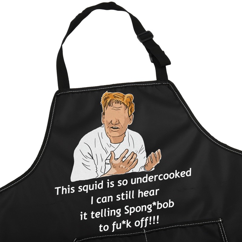 JNIAP Chef Ramsay Kitchen Apron Cooking TV Show Inspired Gifts