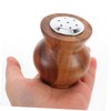 Kisangel Stainless Steel and Wood Pepper Bottle Salt and Sugar