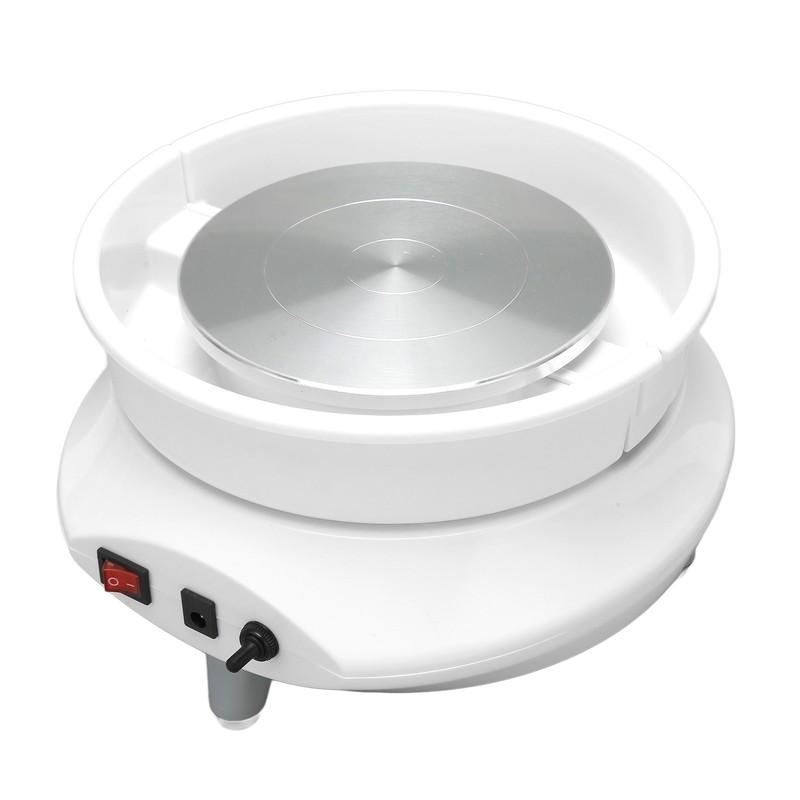 Pottery Wheel 5.9in Turntable 50/60Hz 200RPM Detachable Low Noise Stable