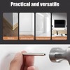 Foyscr 100 Pcs Double Head Skirting Board Nails, Seamless Invisible