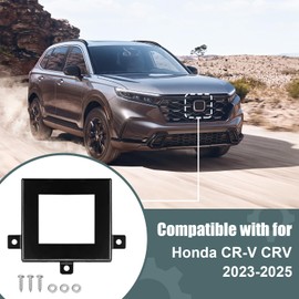 MSIZOY Front Radar Sensor Protector Cover Compatible with for Honda CR-V All Models 2023-2025 Radar Sensor Anti Theft Protection Bracket Accessories