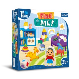 Trefl 02345 First, Board Game for the Smallest, Items, Cooperative Toddlers, Large Elements, Playful Learning, Game for Children from 2.5 Years Game, Find Me