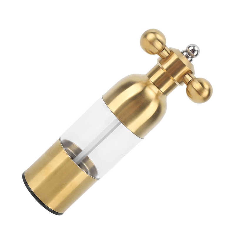 Pepper Mill Professional Refillable Ceramic Rotor Coarseness Adjustable Manual Pepper