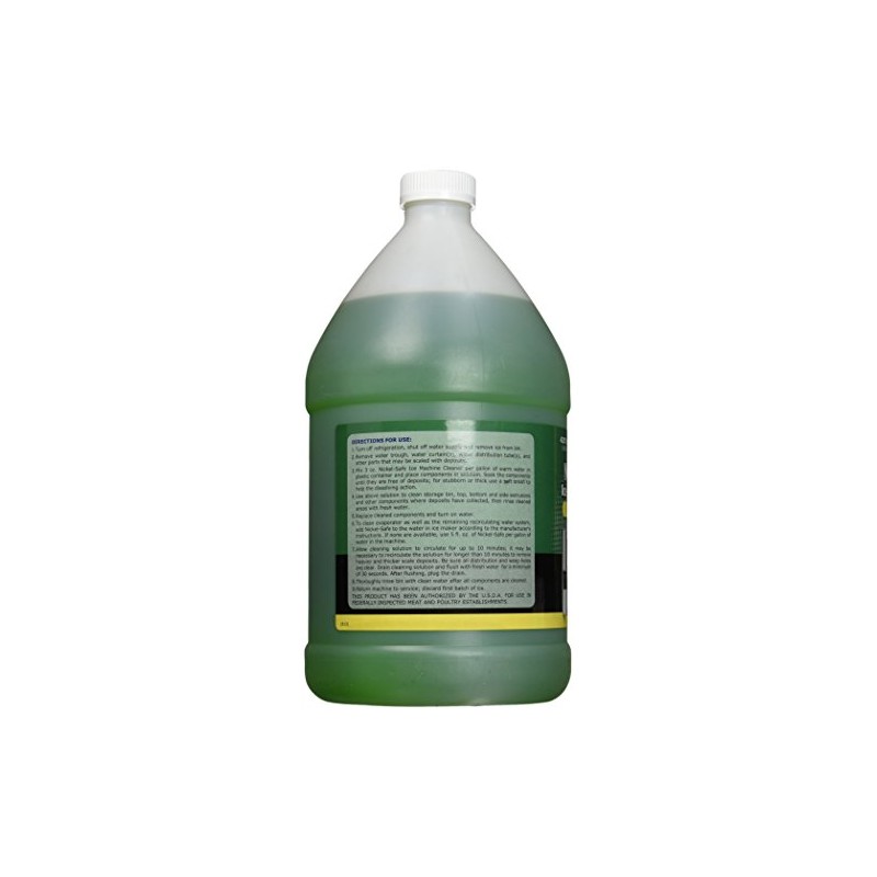 Nu-Calgon Inc 428708 Ice Machine Cleaner-1 gallon, Green, 128 Fl