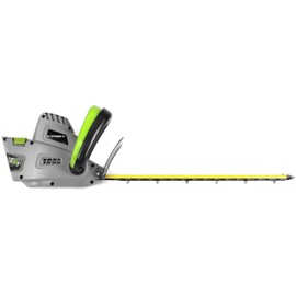 Earthwise CVPH43018 Corded 4.5 Amp 2-in-1 Convertible Pole Hedge Trimmer, Green