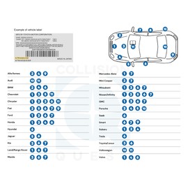 Collision Quest Factory Matched Automotive Spray Paint for Subaru Vehicles (G1U, Ice Silver, Solvent)