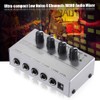 MX400 Ultra-compact Low Noise 4 Channels Line Mono Audio Mixer