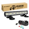 SKYWORLD 23" 480W Off Road LED Light Bar, 12V/24V Spot/Flood