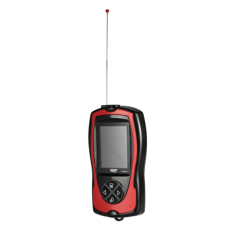 LUCKY FF1108-1CT Portable Fish Finder 100M/300FT Depth Fish Alarm Wired