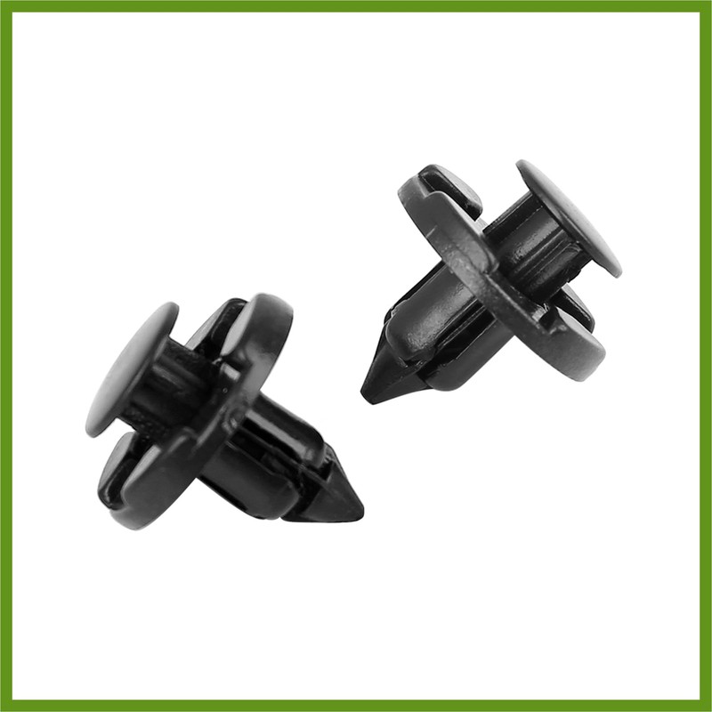 HOPESPANNER 30 Pcs 8mm Hole Retainer Clips- Plastic Drive Rivets