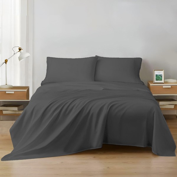 SGI bedding 4 Piece 100% Supima Cotton Sheets Queen Size