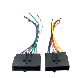 Radio Speaker Wiring Harness Adapter Connector Plug Compatiable with Select Non-Amplified 1985-2004 Ford, Lincoln, Mercury and Nissan