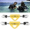 2PCS Diving Fin Spring Strap 316 Stainless Steel Dual Use