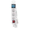 Expert Line 486801 Power Strip with 4 Sockets and Switch