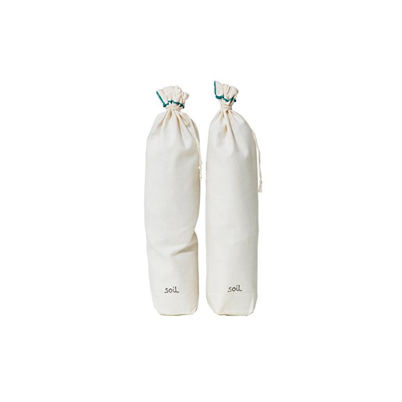 soil L262 Dry Gusk Large, White, Approx. 11.0 x 2.8