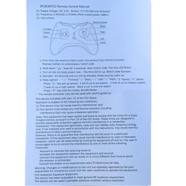 JIARUIXIN JR1839 Black 2.4G Bluetooth Remote Control for Kids Powered Ride On Car, Remote Controller Transmitter Accessories for Children Electric Ride On Car Replacement Parts