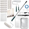 Mister Rui 28 Pack Paint Roller Kit with Extension Pole,