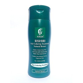 Rishiri Tratamiento para colorear el cabello (marrón natural) 200 g