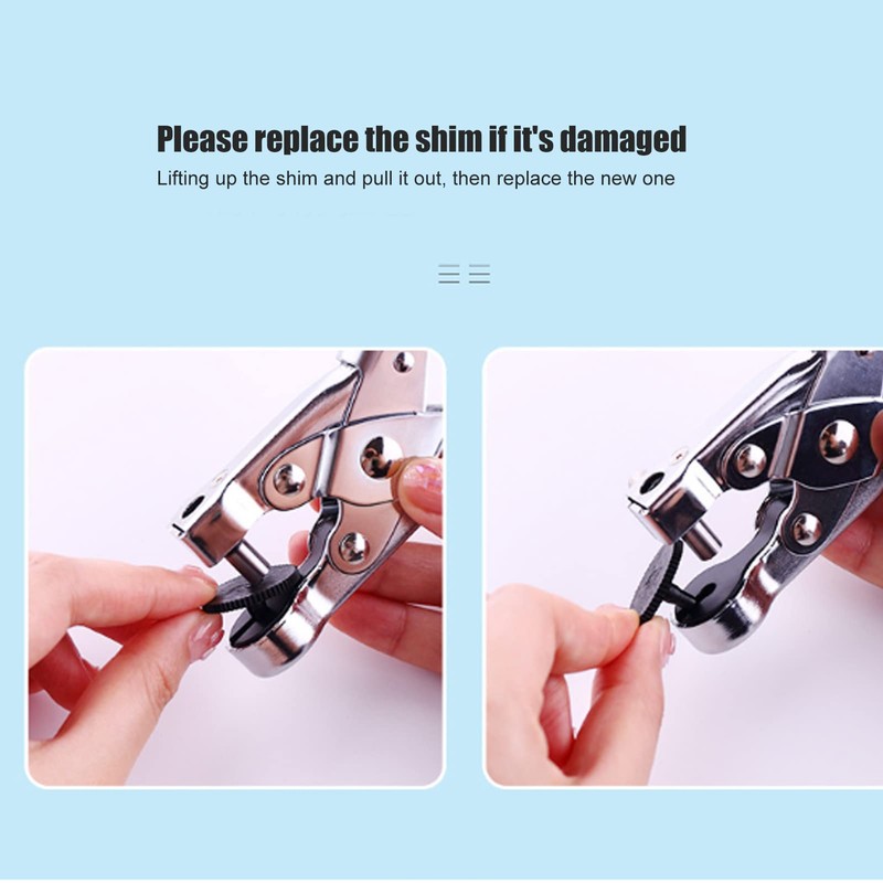 Hole Punch 7 mm Round Single Hole Punch PVC Bag