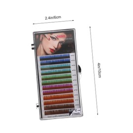 IWOWHERO Natural False Eyelashes Wispy Lash Extensions 10 Pcs Lash Grafting Kit for Daily Makeup Home Salon Use