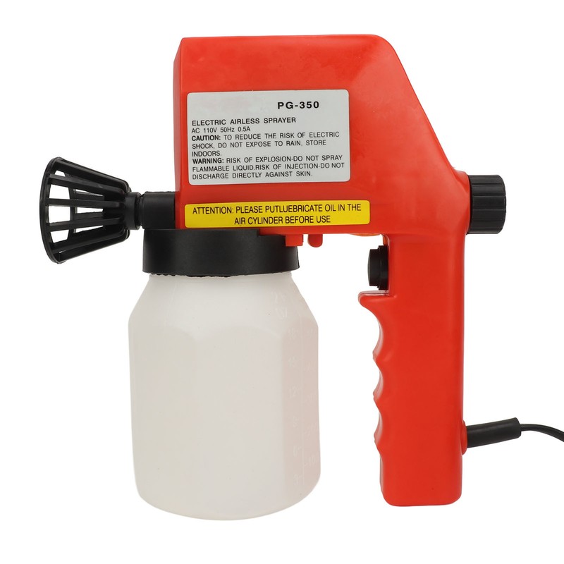 600ml Electric Spray Gun Uniform Mist Multifunctional Portable Paint Sprayer