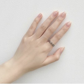 Elegantes Women Girl Open Crown Unique Ring S925 Stamped Sterling Silver Band Gift Box