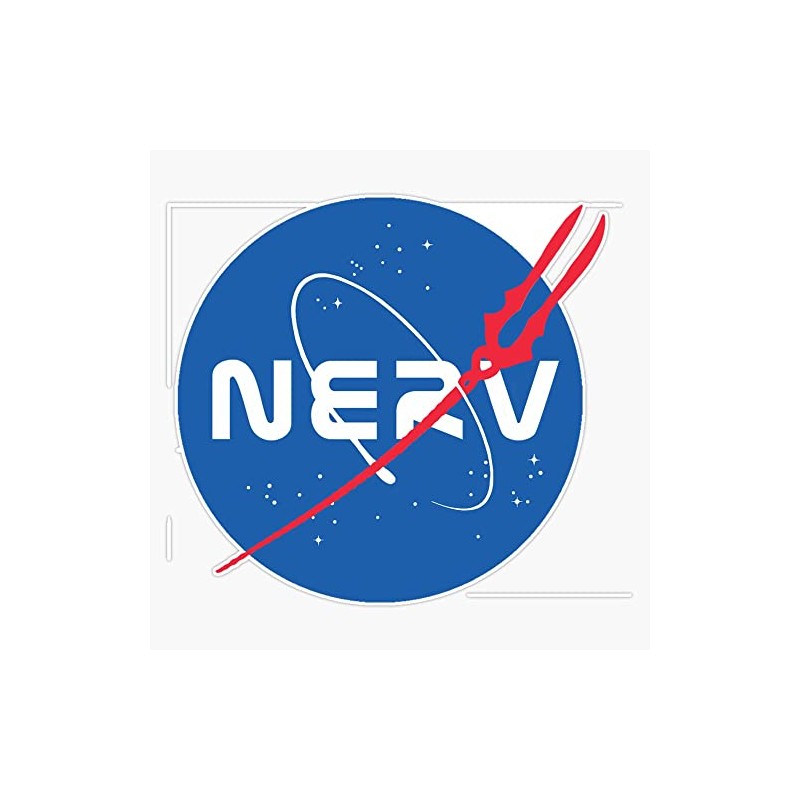 Nerv Vinyl Window Bumper Sticker Decal 5"