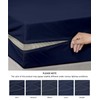 Zipper Fitted Sheet - Queen Size, 8 Inch Deep Pocket,