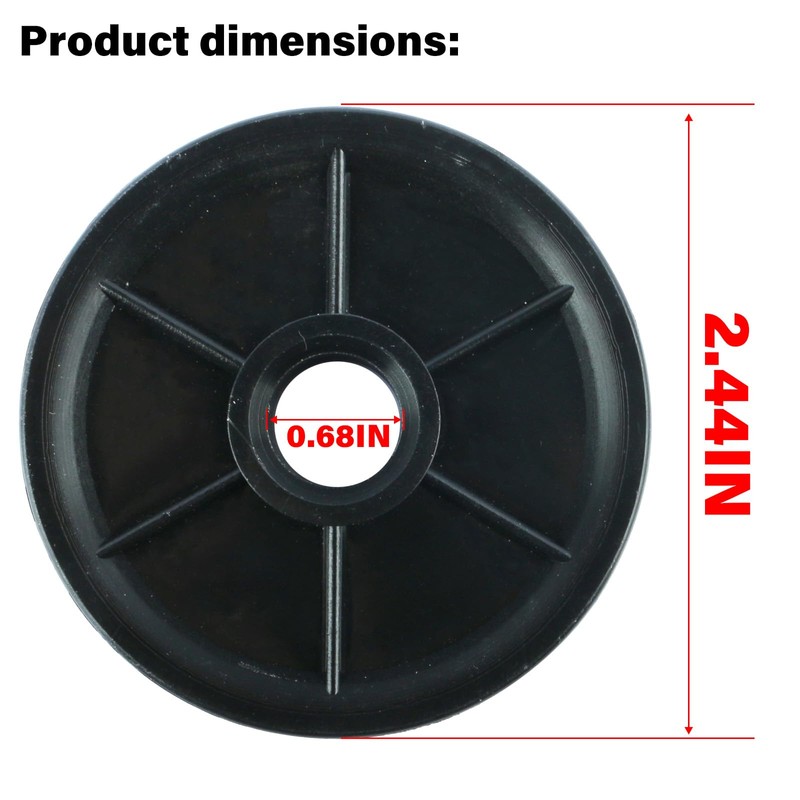 Garage Door Opener Parts 144C56 Chain Cable Idler Pulley Replacement