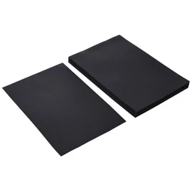 House of Card & Paper House of Card & Paper A4 160 gsm Card - Black, Pack of 100 Sheets