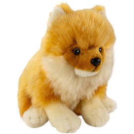 Carl Dick Pomeranian Dog Sitting Plush Toy Approx. 25 cm 3557