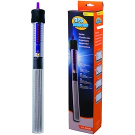 BPS Aquarium Heater Waterproof 100W 26.5cm Fish Tank Heater Quartz Tube with Suction Cups BPS-6052x1