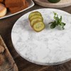 Koville Italian Natural Marble Cutting Board for Kitchen, 11inch Round