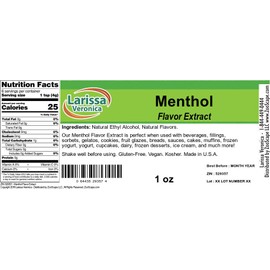 Menthol Flavor Extract (1 oz, ZIN: 529357)