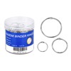 Binder Rings,KASEMI 100pcs Book Rings Assorted Sizes (1,1.5,2 inch) for