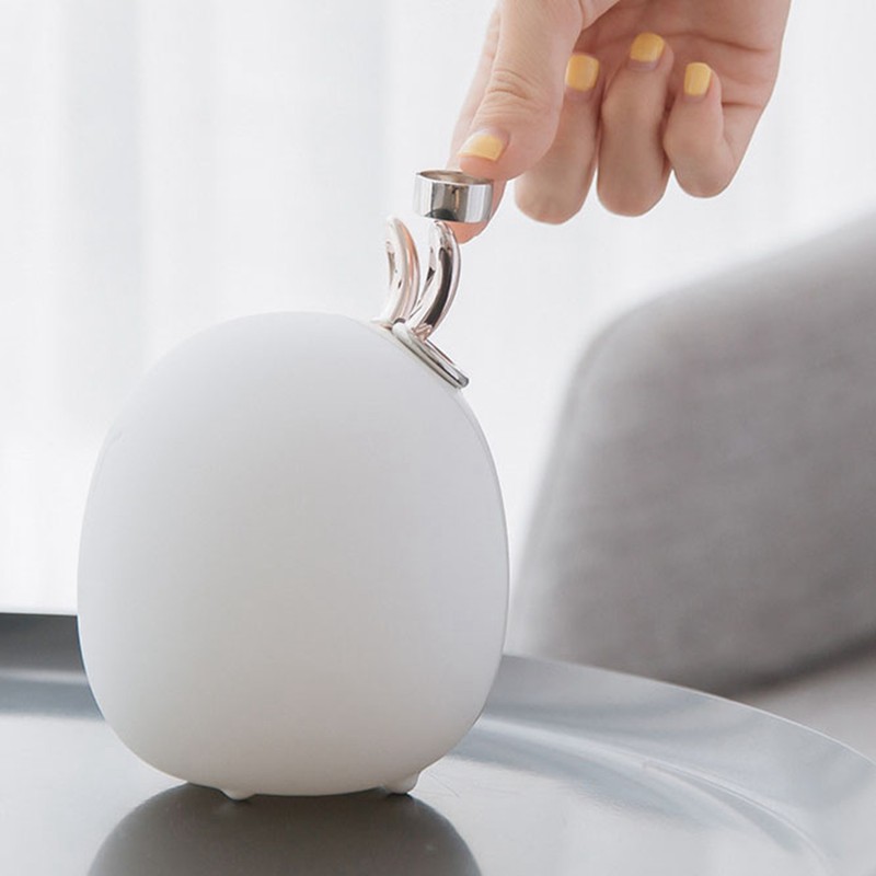 Silicone Night Light USB Rechargeable LED Light Source Cute Rabbit