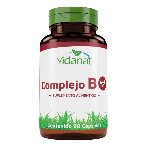 Complejo B 90 Cápsulas Vidanat Sabor Sin sabor