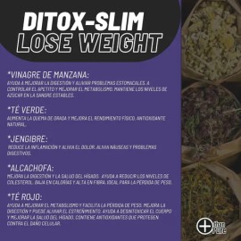 Suplemento Detox Control De Peso 100 Tabletas More Than Pure                                                                                          