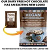 Double Donut Dairy Free Hot Chocolate Mix, Non Dairy Instant