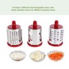Manual Rotary Drum Grater Stainless Steel Cheese Grater Vegetables Cutter