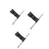 X3 Roller Door auto Lock Locking Straps,Clips,Brackets. Fits 77mm slats