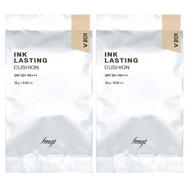 The Face Shop Ink Lasting Cushion (Refill) V201 Apricot Beige 2pcs