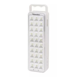Sanelec Lámpara De Emergencia Recargable 30 Leds Luz Sanelec