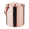 Olympia Copper Barware Ice Bucket Double Wall Lid 1L Kitchen