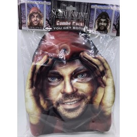 unbranded Scary Peeper Original Handsome & Zombie 2 pk Hang Outside Window w/ Suction Cup