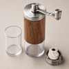 Portable Manual Coffee Grinder with Ceramic Burr – Adjustable Hand